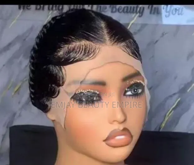 Human Hair Gele Frontal Hair