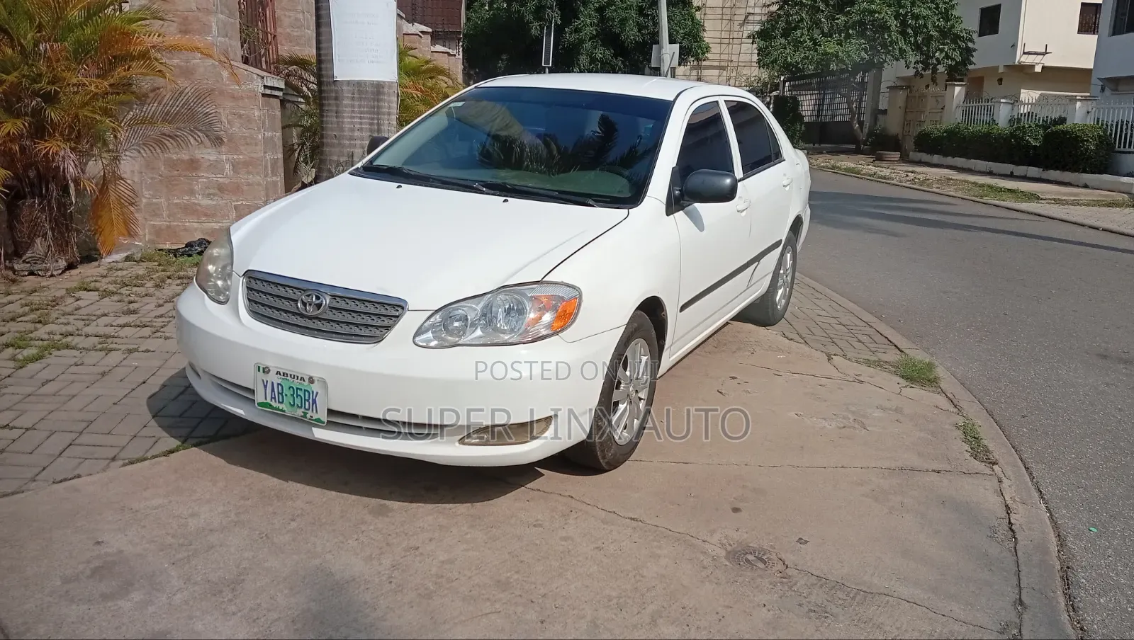 Toyota Corolla 2007 White