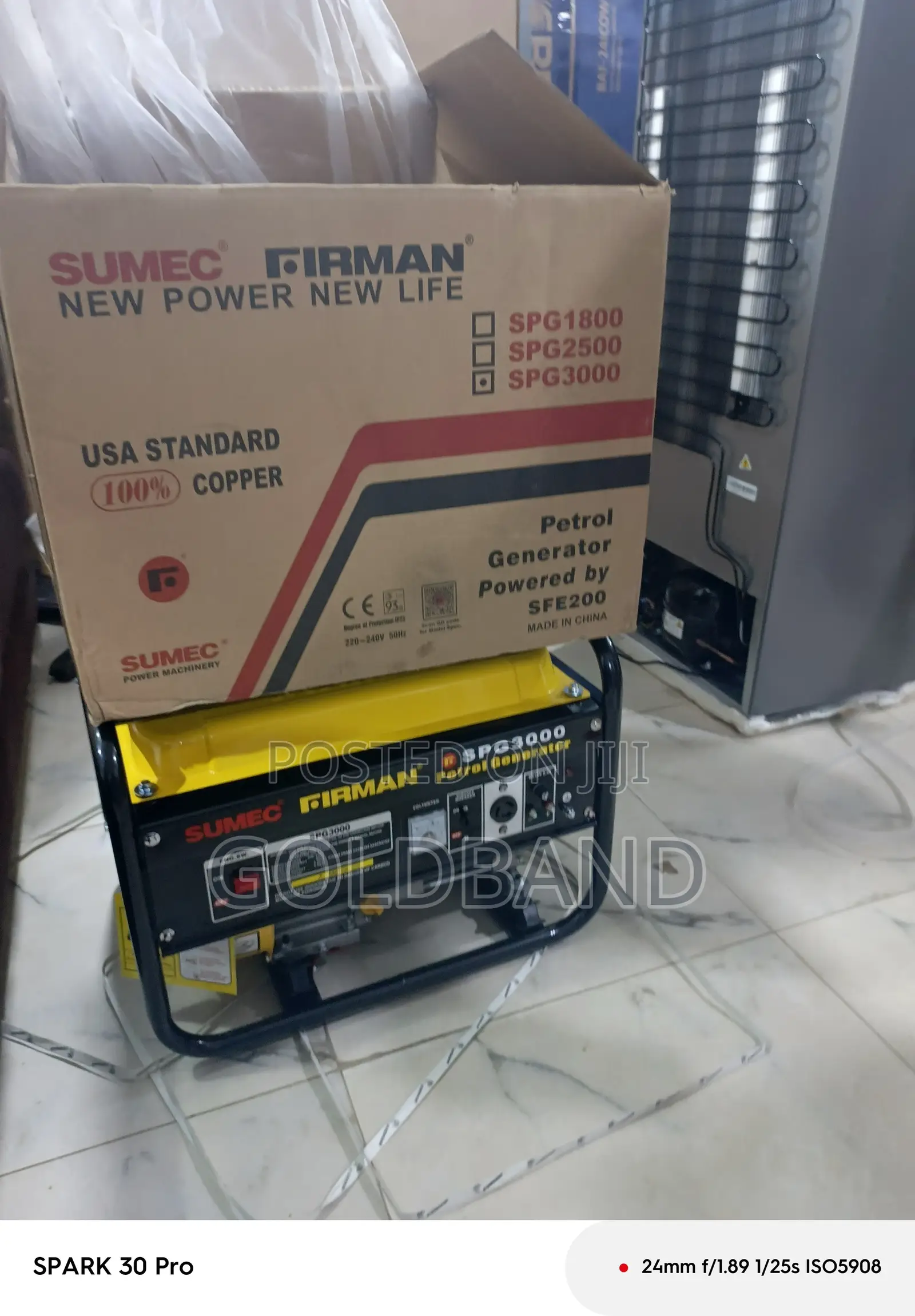 Firman Sumec SPG 3000 Petrol Generator – Reliable Power