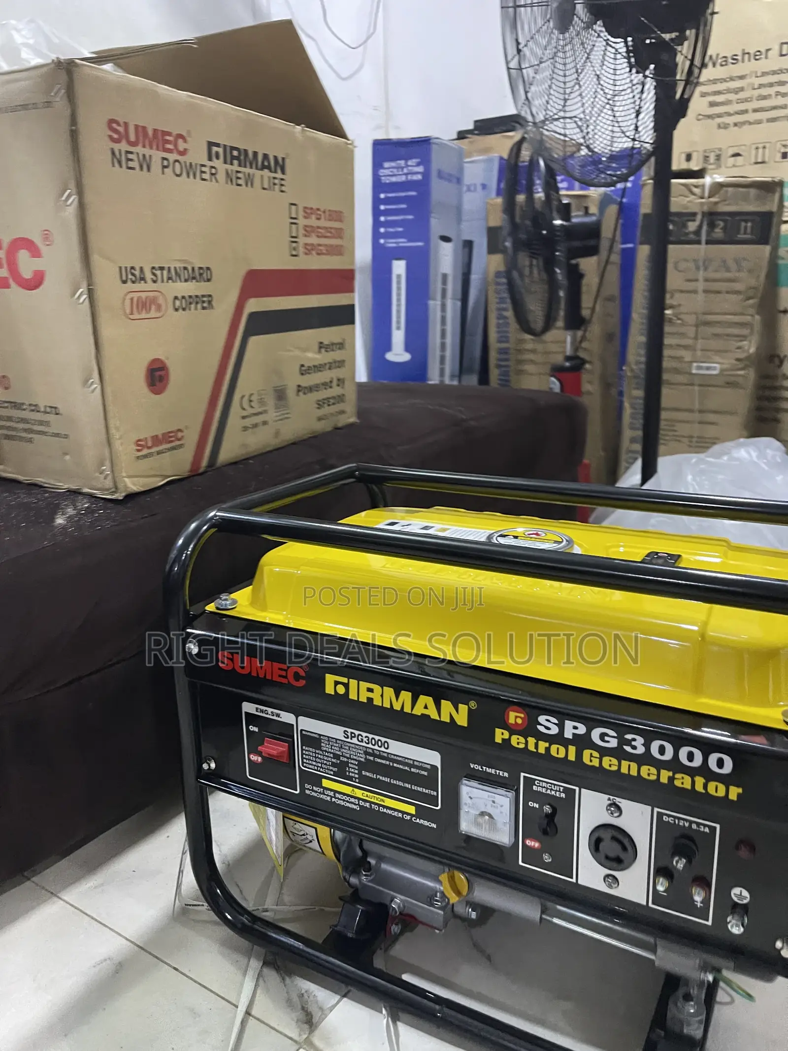 New Firman Spg5000 Generator for Home and Business Use