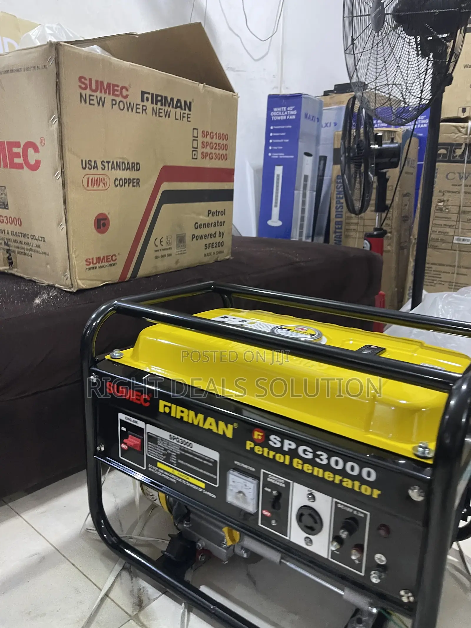 New Firman Spg5000 Generator for Home and Business Use