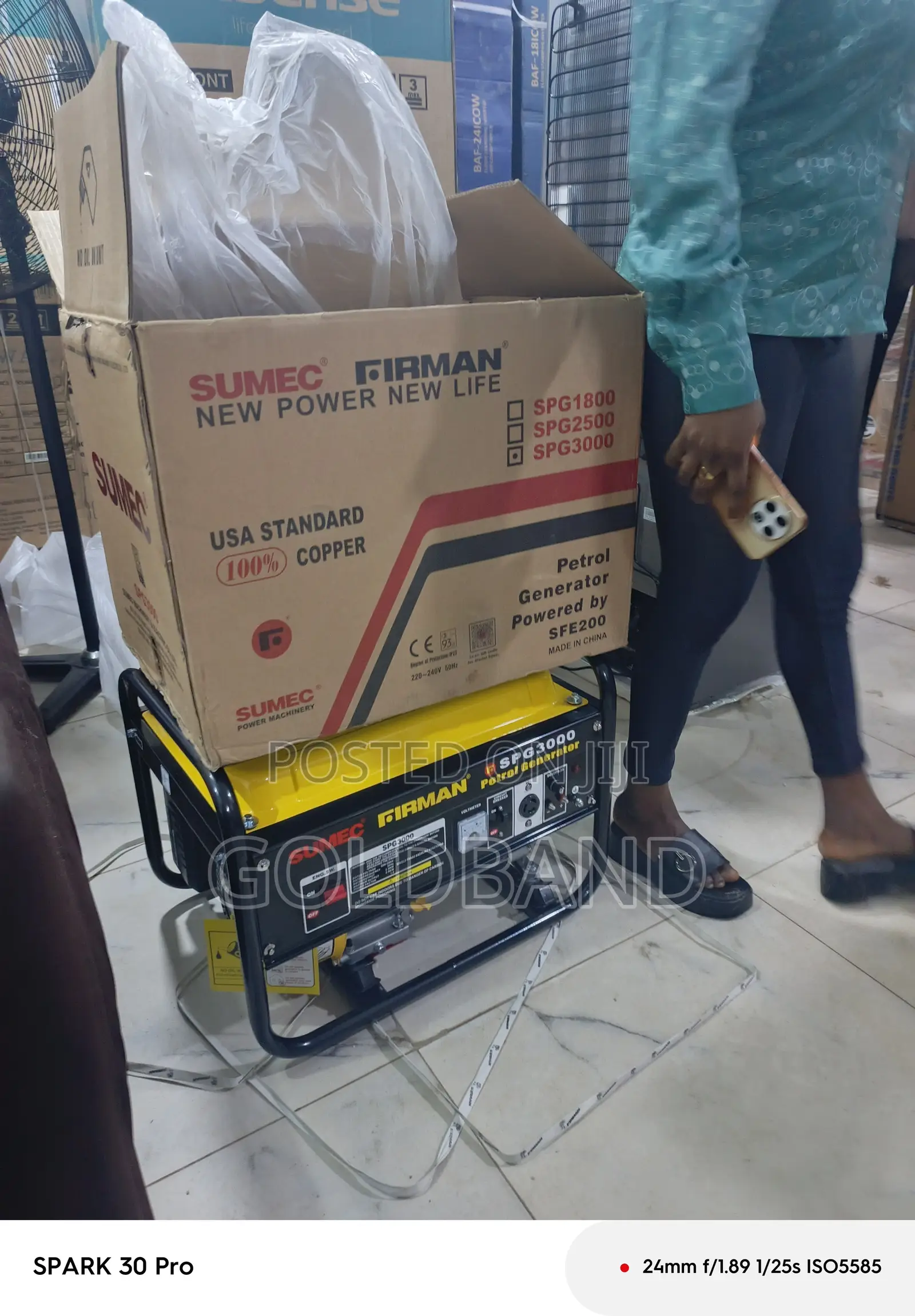 Buy Firman Sumec SPG 3000 Petrol Generator Online