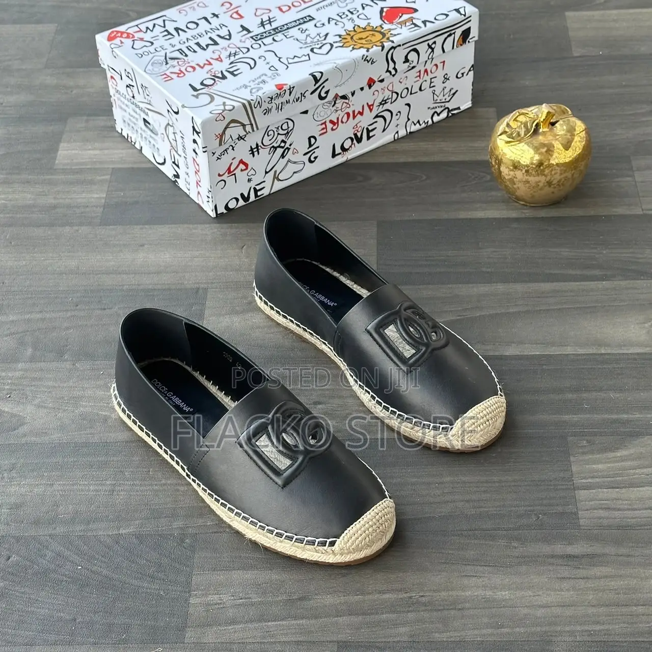 Original Dolce Gabbana Espadrilles Luxury Shoes