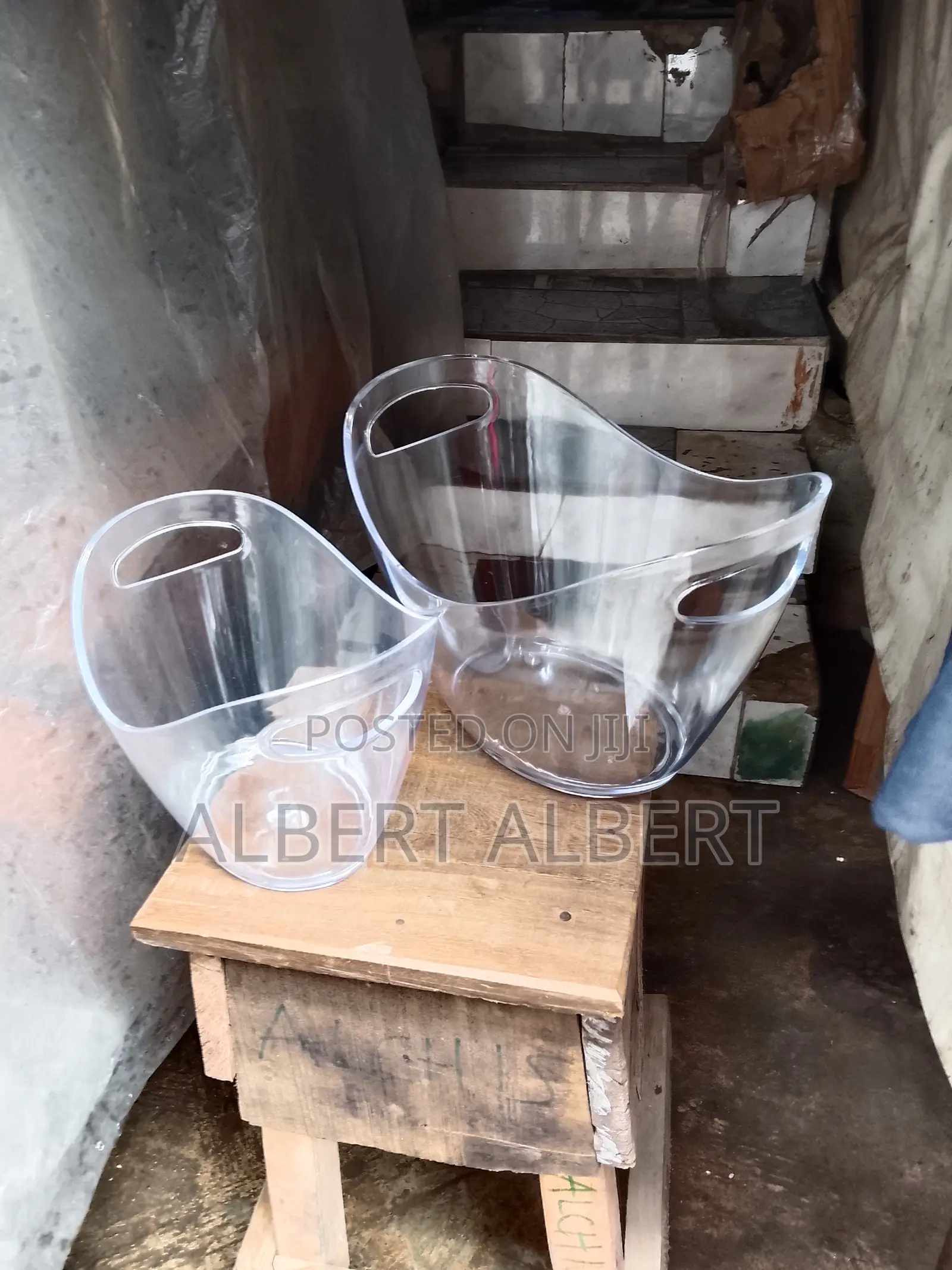 Acrylic Wine Champagne Bowl Small