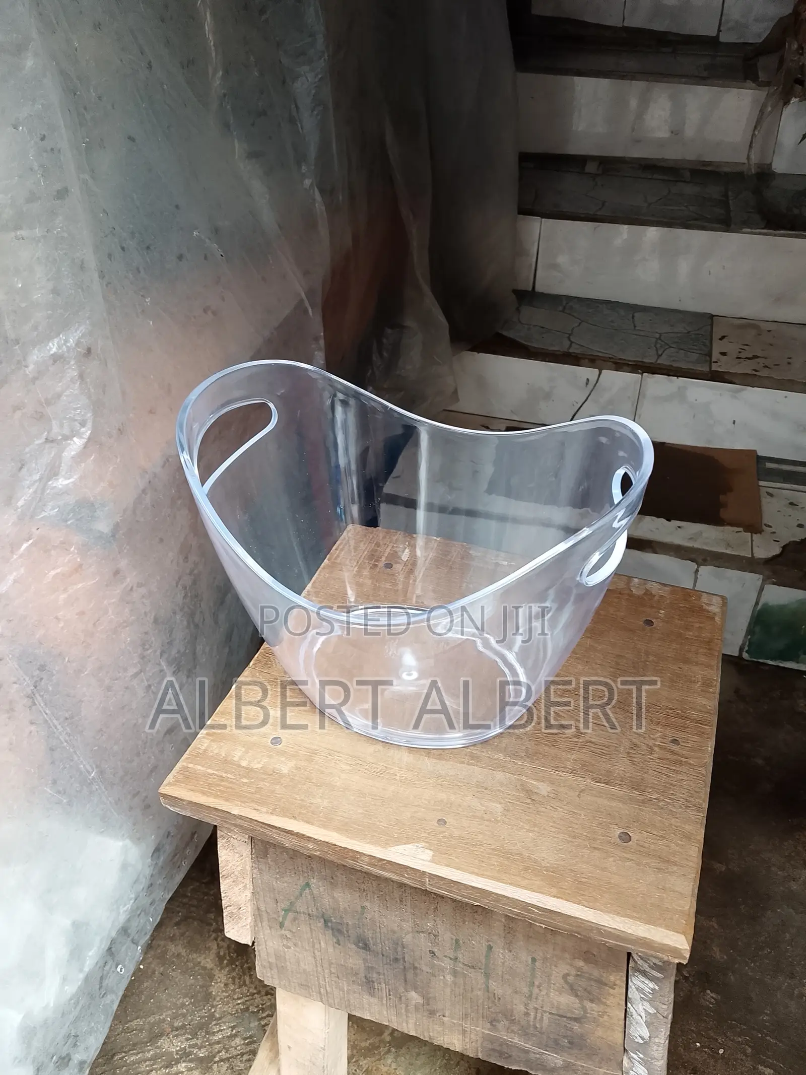 Acrylic Wine Champagne Bowl Small