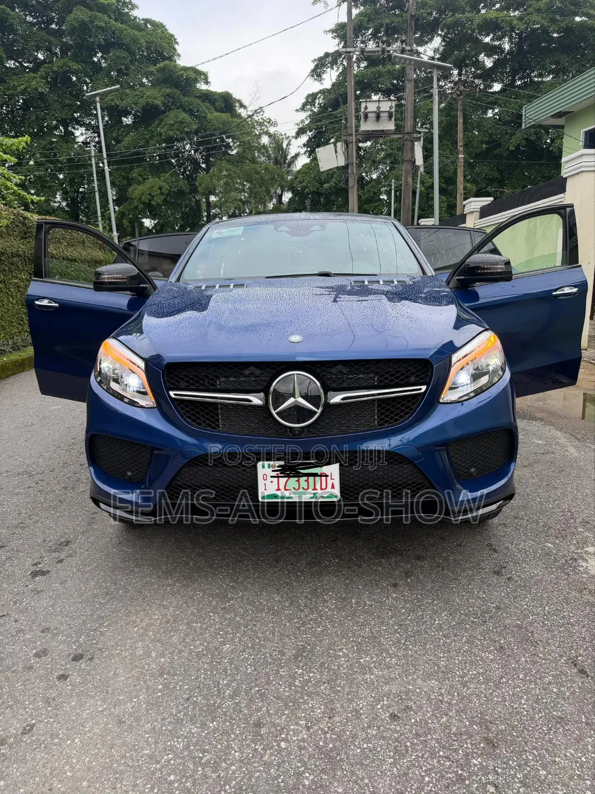 Mercedes-Benz GLE-Class 2019 Blue