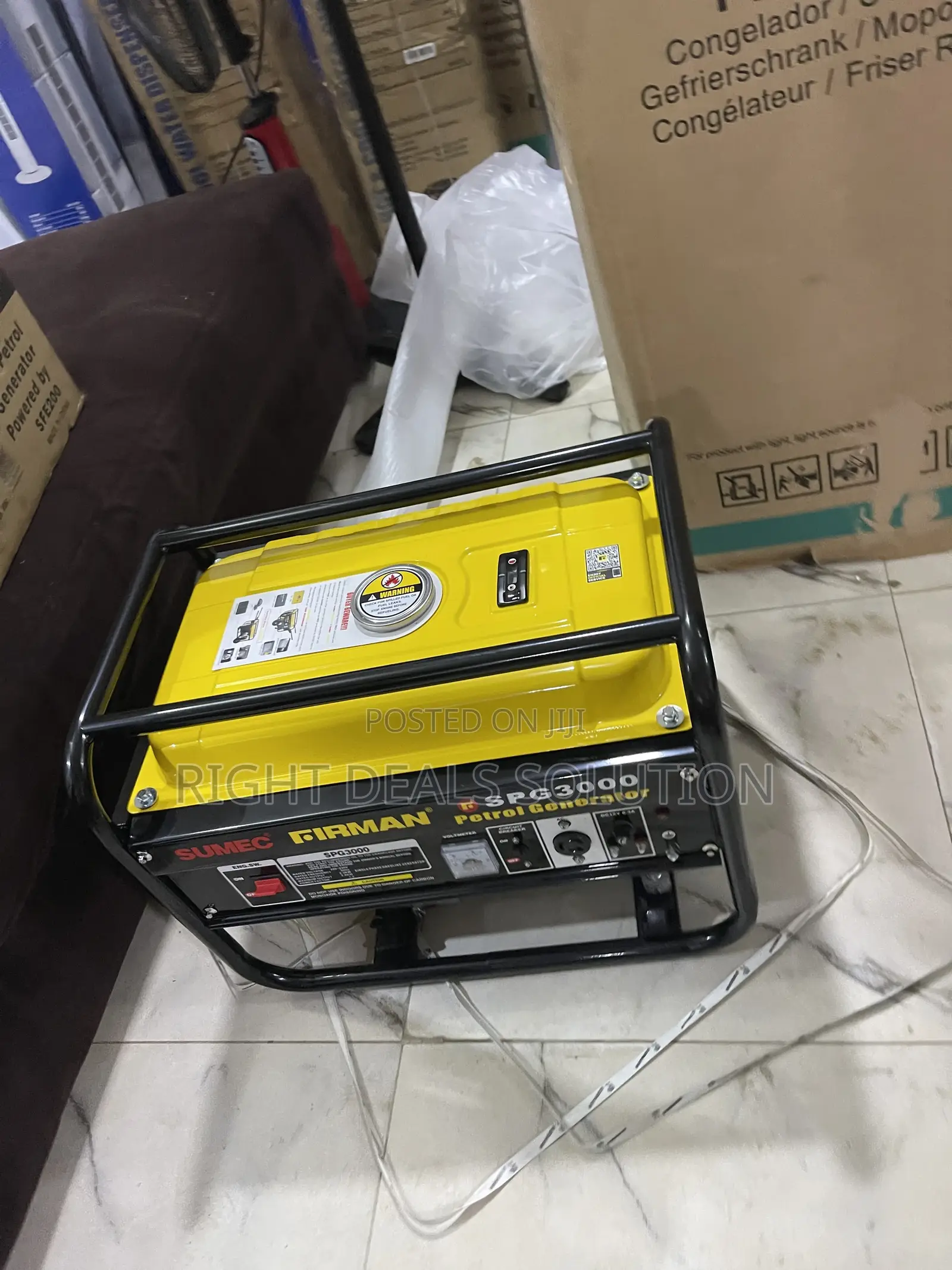 Original Firman Spg5000 Fuel Efficient Generator
