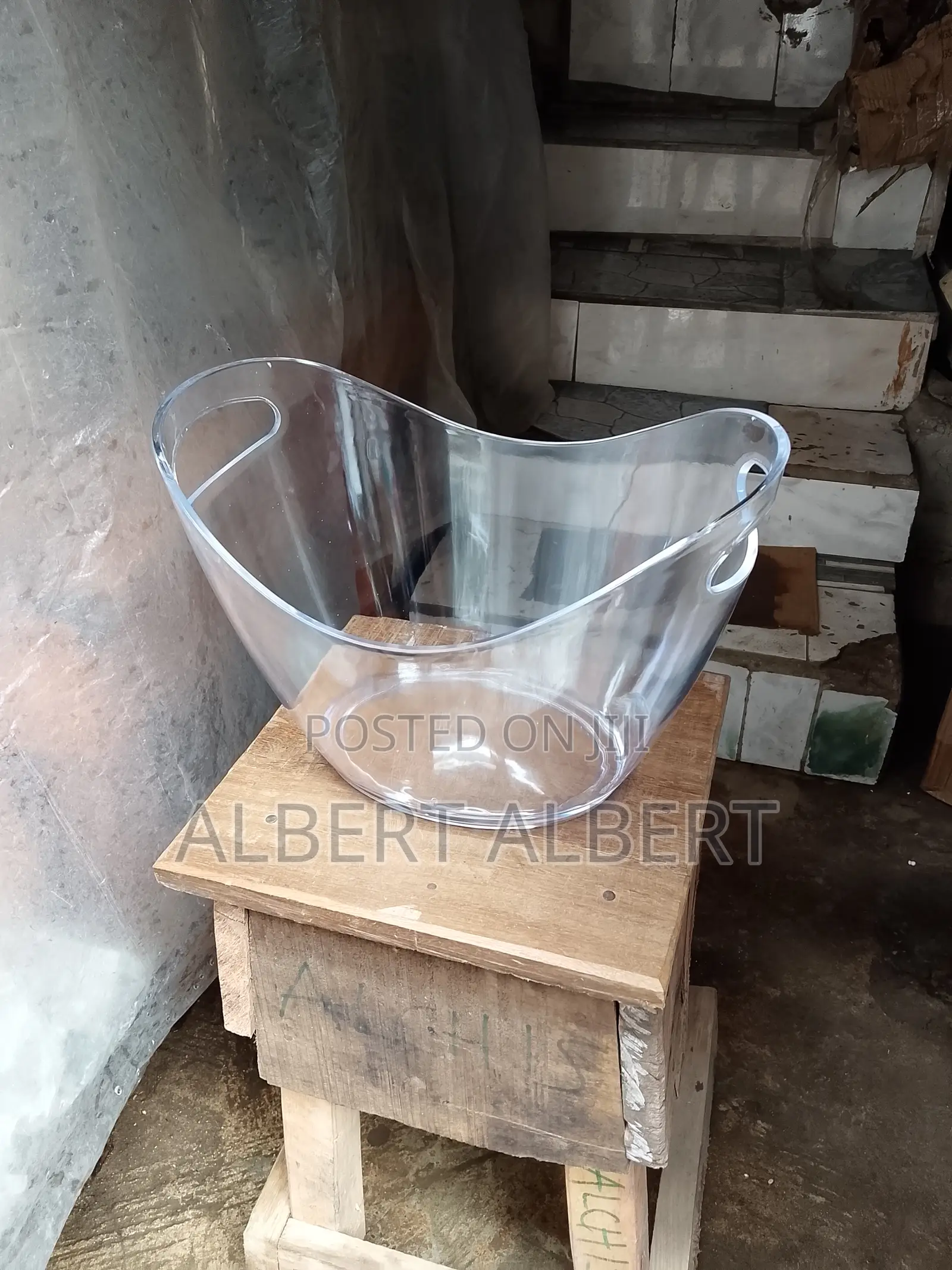 Acrylic Wine Champagne Bowl Medium