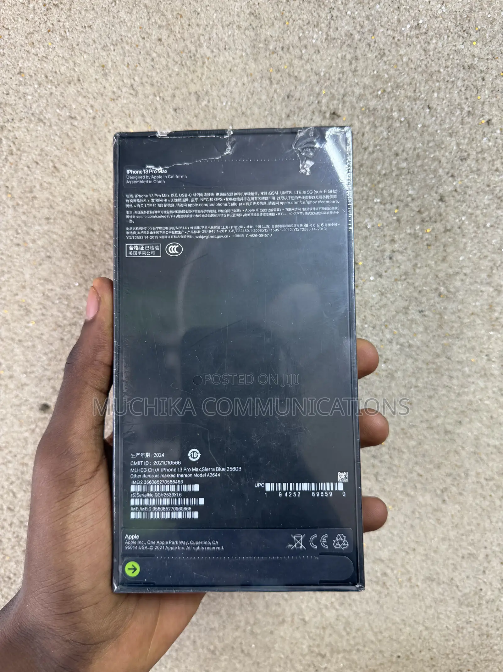 New Apple iPhone 13 Pro Max 256 GB Blue