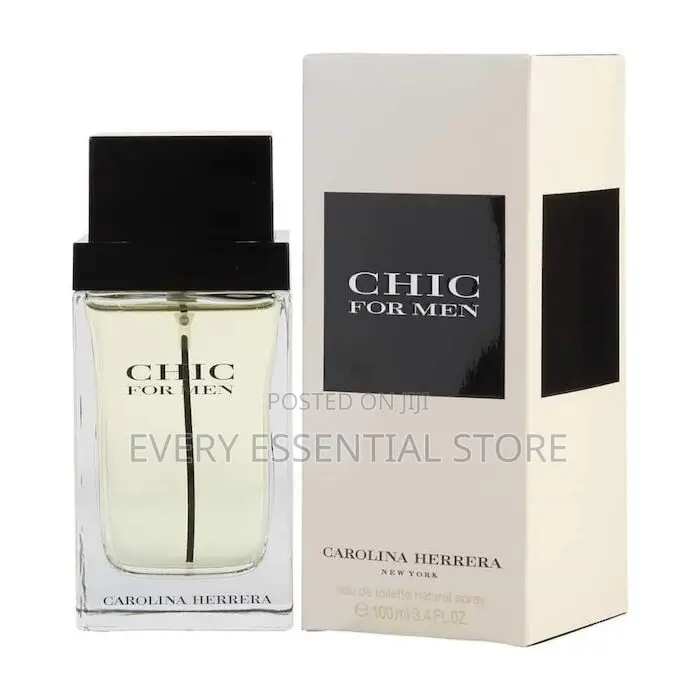 Chic for Men 100ml Edt by Carolina Herrera Elegant Men's Fragrance