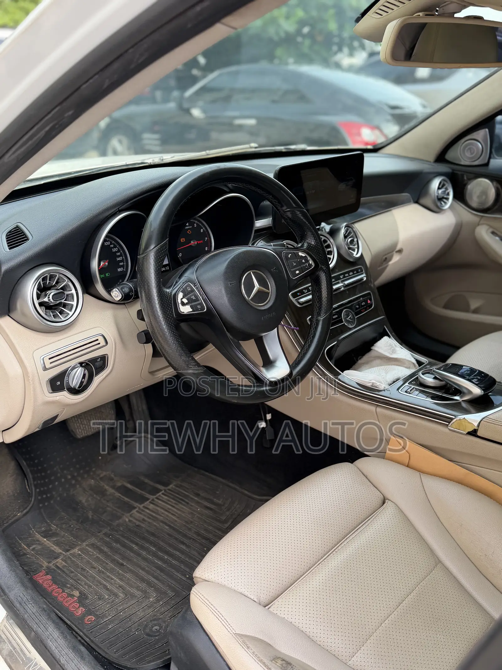 Mercedes-Benz C300 Sport 4dr RWD Sedan (2.0L 4cyl 7A) 2015 White