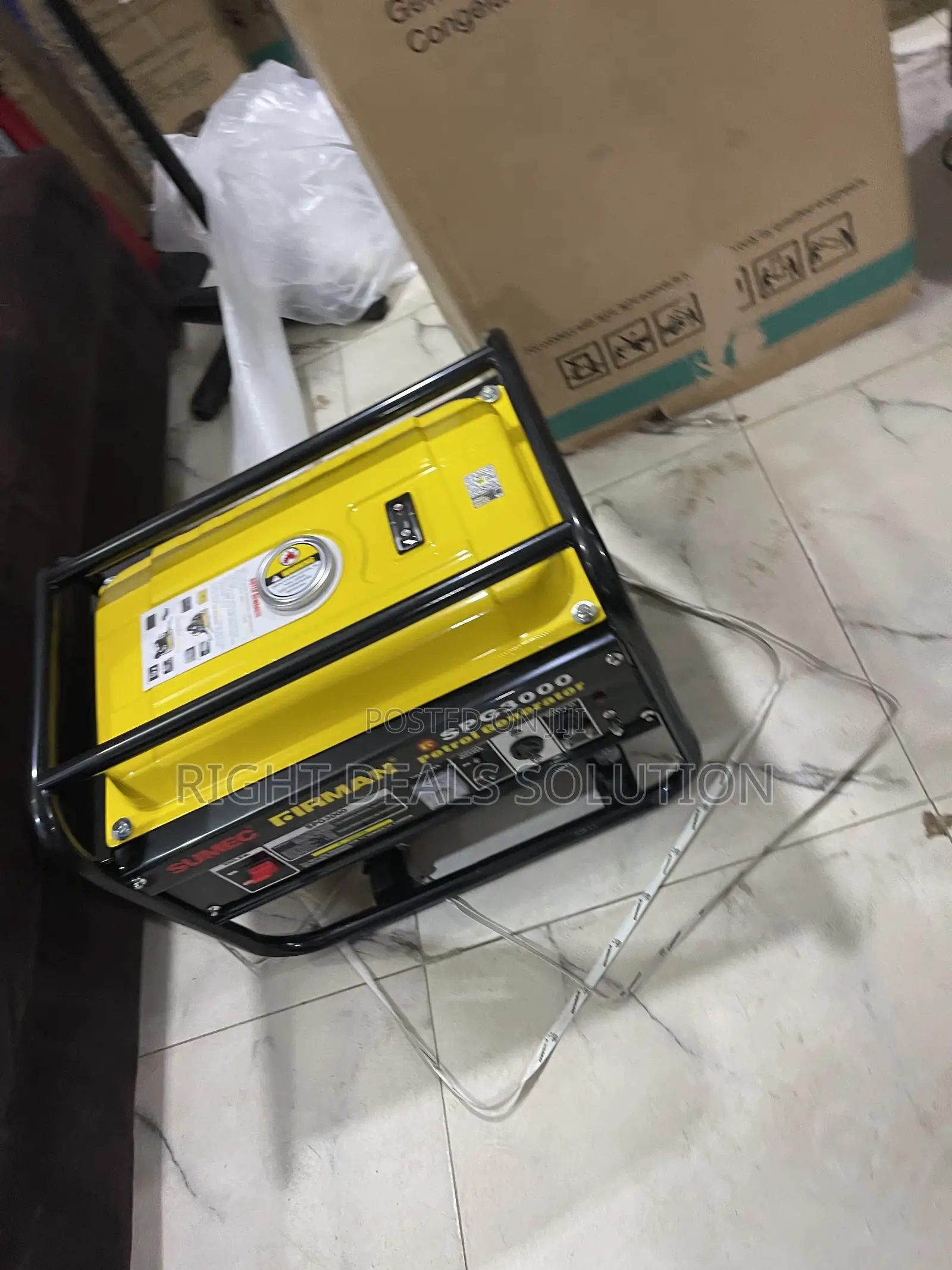 Brand New Firman Spg5000 Manual Easy Start Petrol Generator