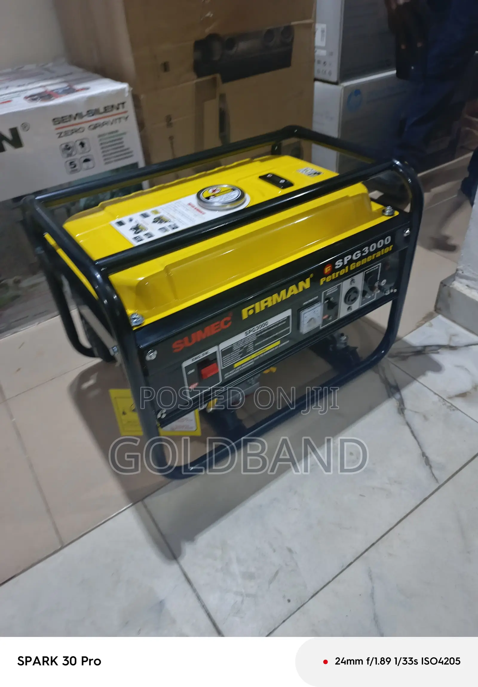 Firman Sumec SPG 3000 Petrol Generator – Portable Power