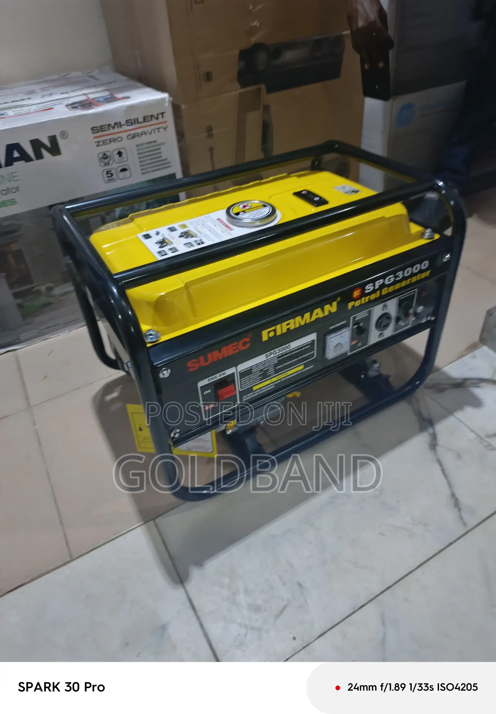 Firman Sumec SPG 3000 Petrol Generator – Portable Power
