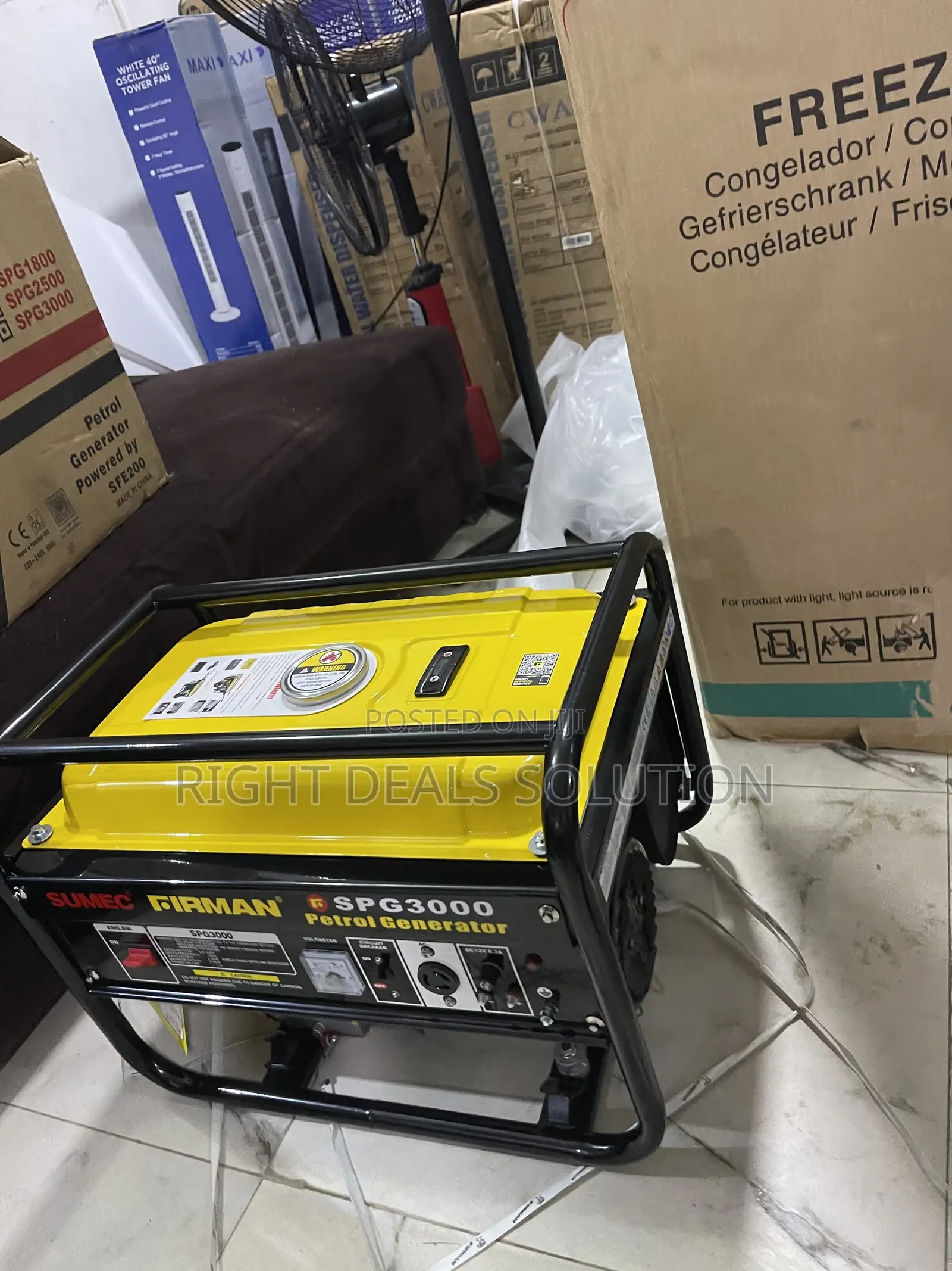 Brand New Sumec Firman Spg5000 High Performance Power Generator
