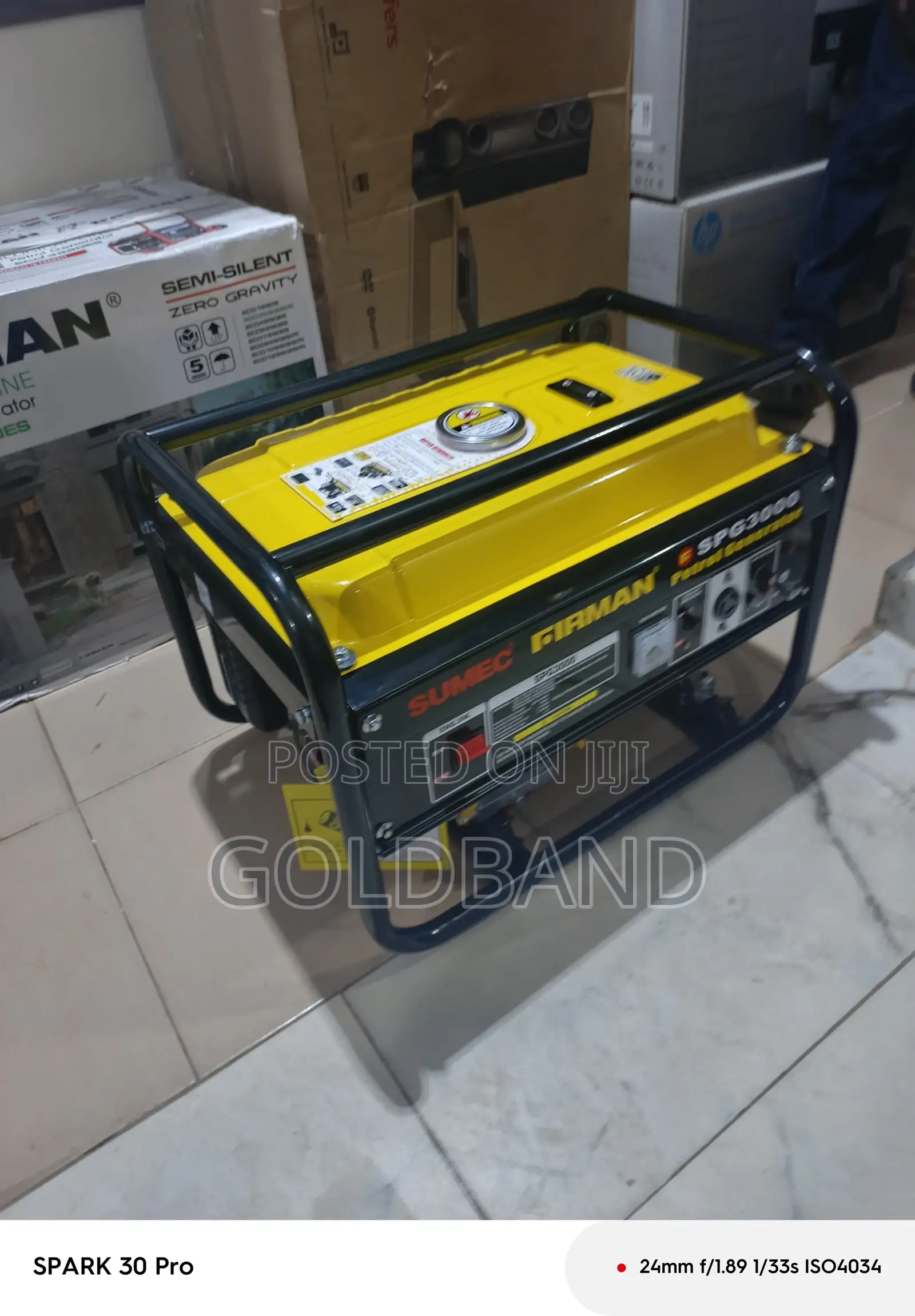 Firman SPG 3000 Generator – Reliable Backup Solution