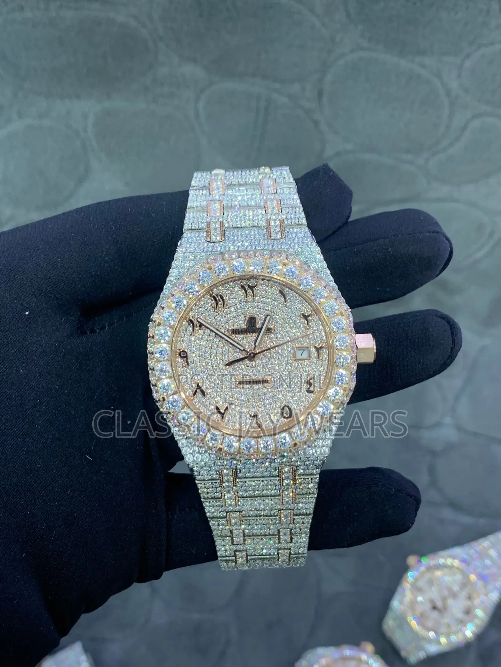 Ap(Audemars Piguet) Iced Out Watches Zirconia Stones