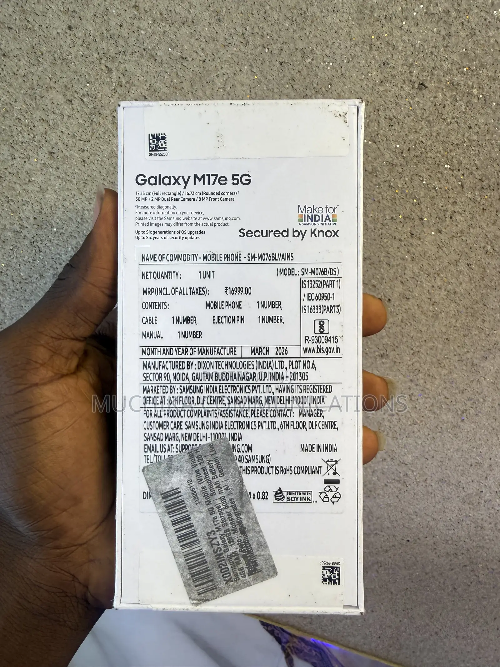 New Samsung Galaxy M16 128 GB Pink