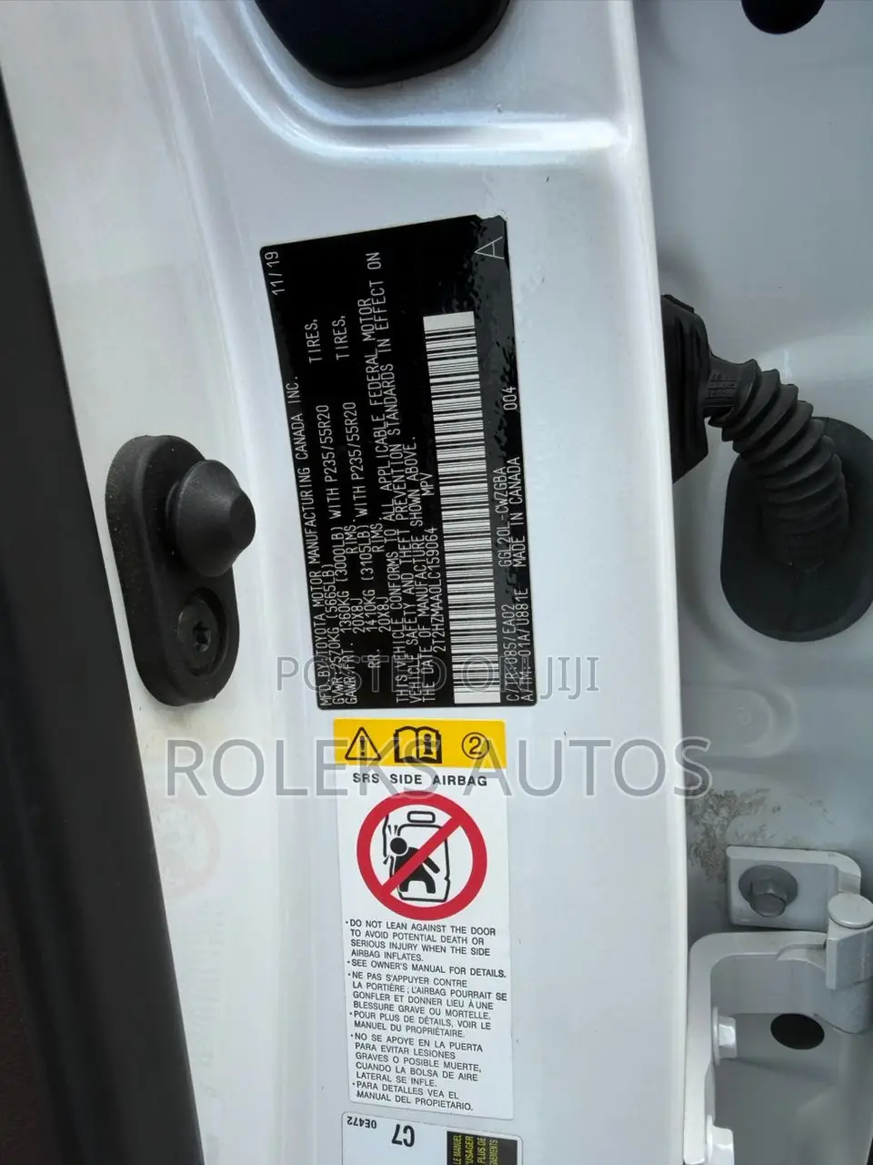 Lexus RX 350L 4WD 2020 White
