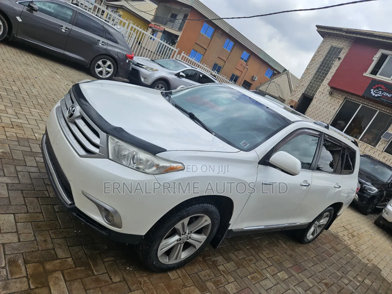 Toyota Highlander Limited 2012 White