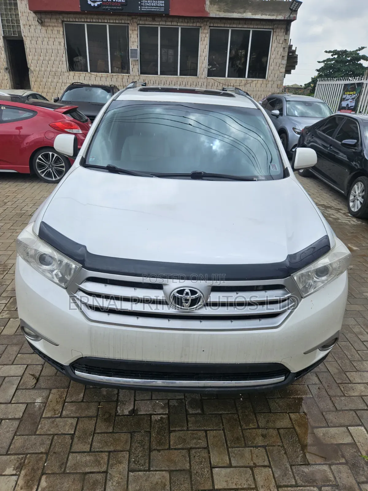 Toyota Highlander Limited 2012 White
