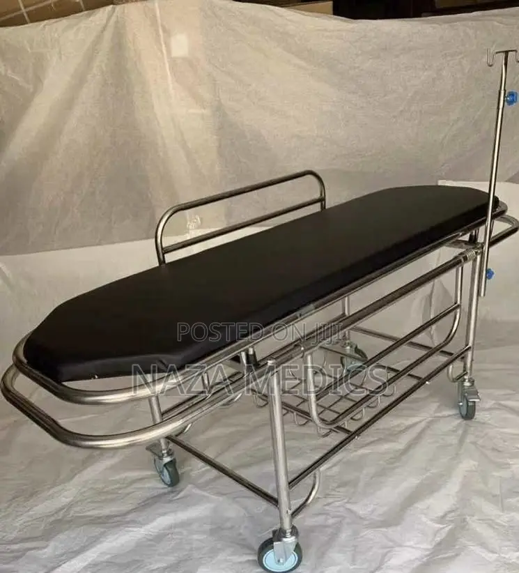 Patient Trolley With Drip Stand