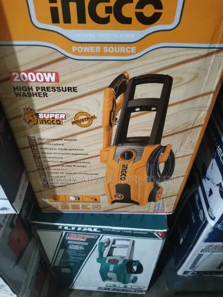 Ingco Professional High Pressure Washer 2000w