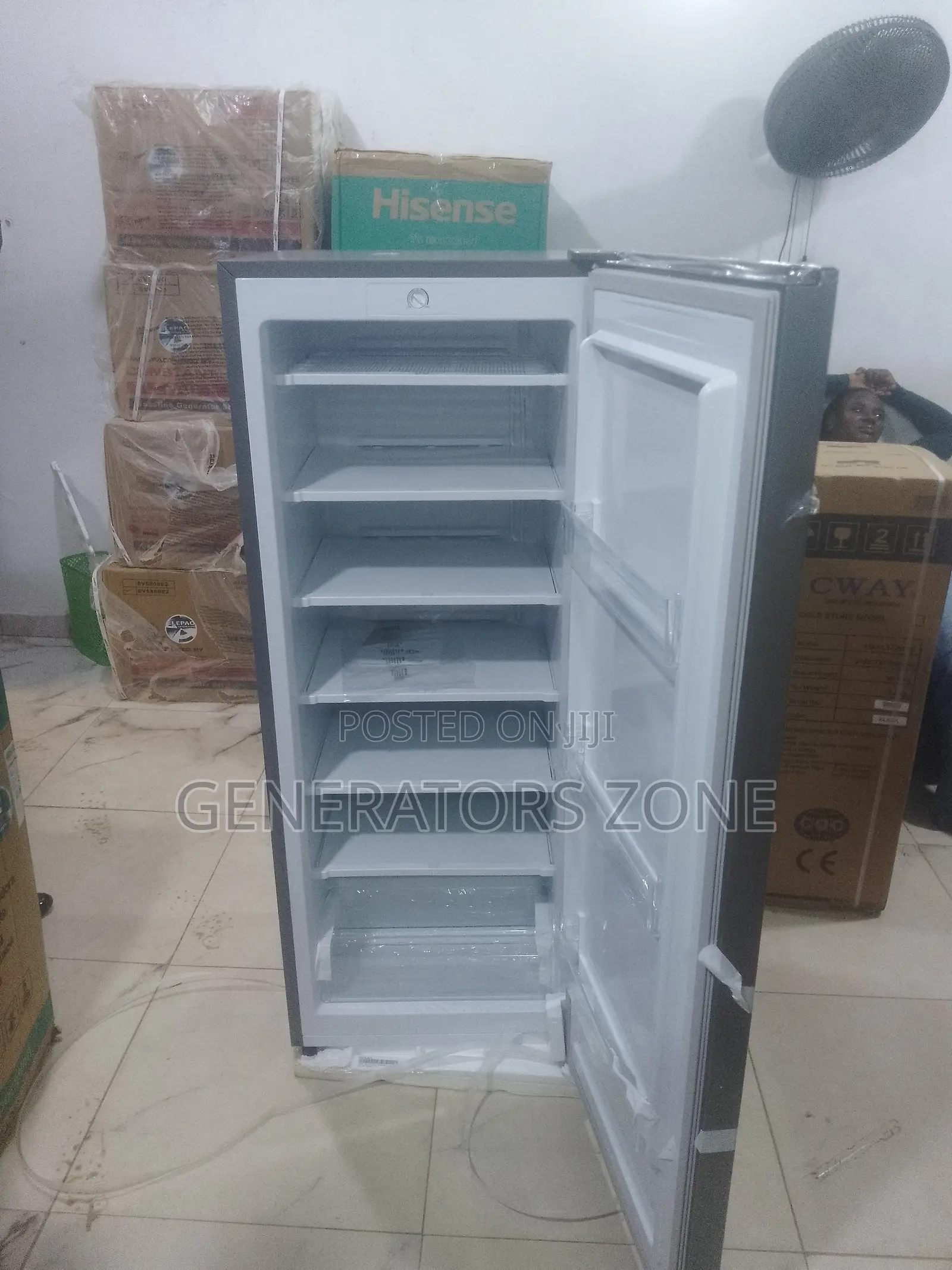 Hisense 190l Upright Freezer Model Rs-189dr Fast Freezing Technology