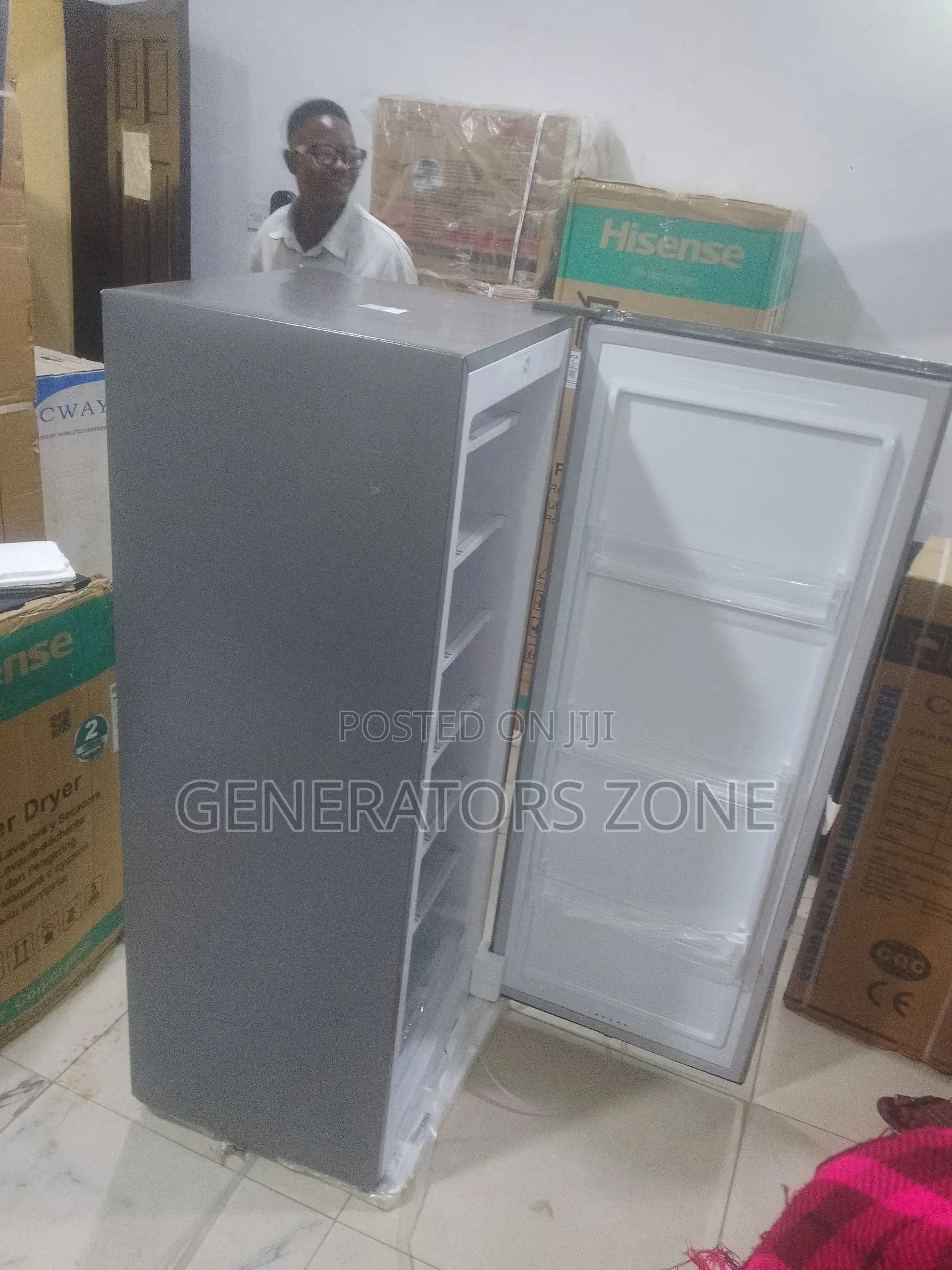 Hisense 190l Upright Freezer Model Rs-189dr Fast Freezing Technology
