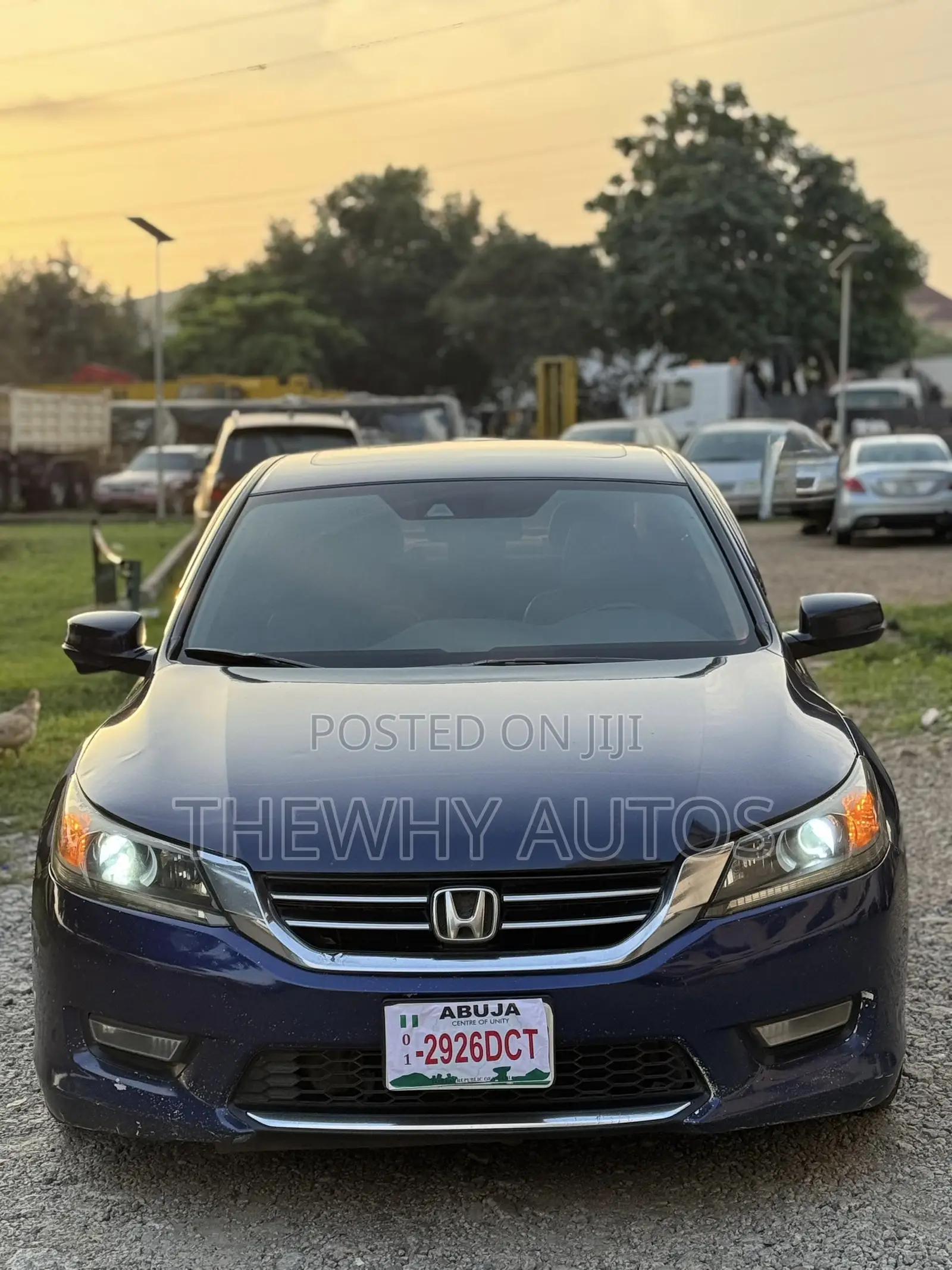 Honda Accord EX-L V-6 4dr Sedan FWD (3.5L 6cyl 6A) 2013 Blue