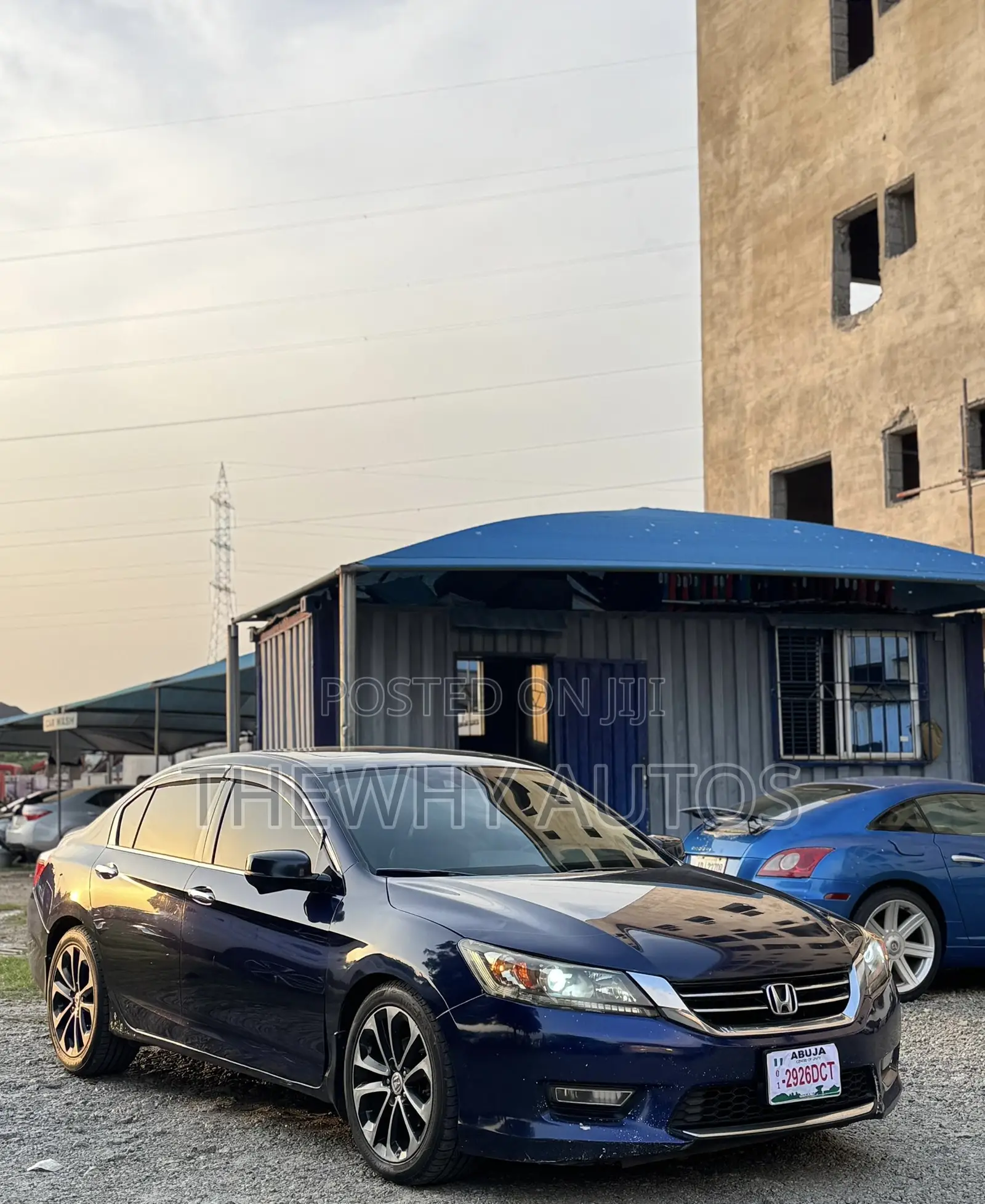 Honda Accord EX-L V-6 4dr Sedan FWD (3.5L 6cyl 6A) 2013 Blue