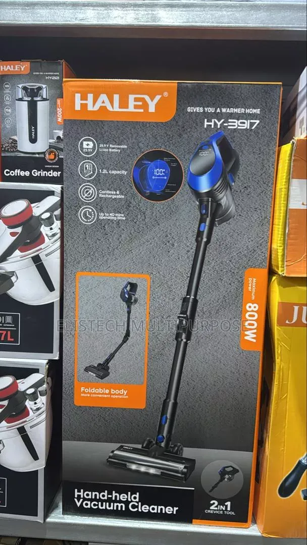 Haley 2-in-1 Cordless Handheld Vacuum Cleaner With Foldable Body