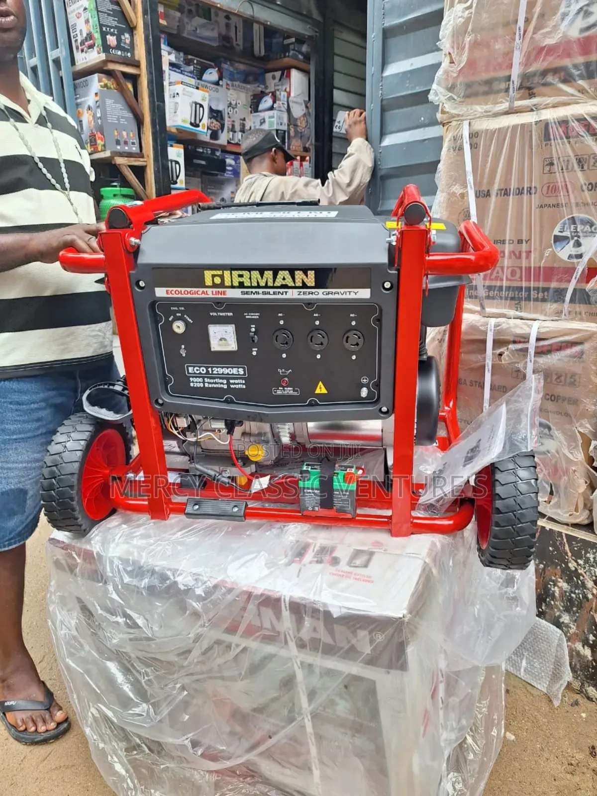 Original Firman Eco12990es 9kva Key Start Generator 100% Copper Coil