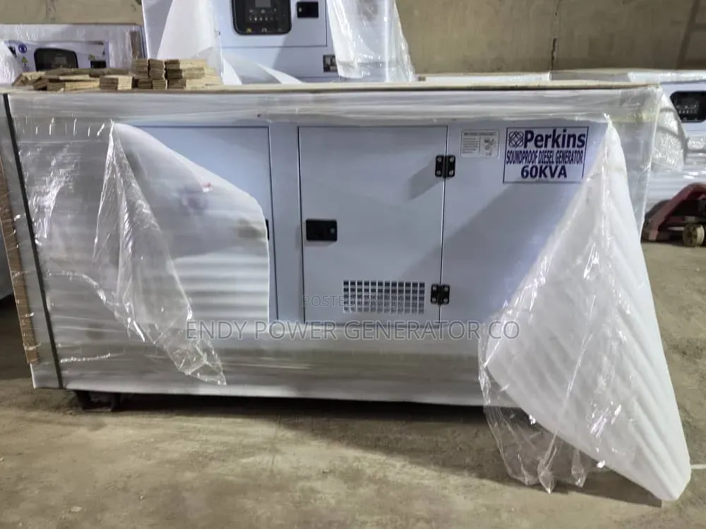 Stamford Standard Perkins Soundproof Generator 60kva With 2yrs Warrant
