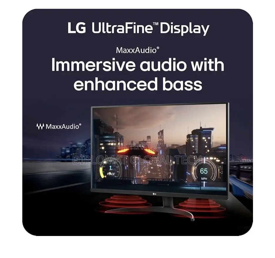 LG 32ur500k-B Ultrafine 32-Inch Monitor Hdr10 Builtin Speaker Black