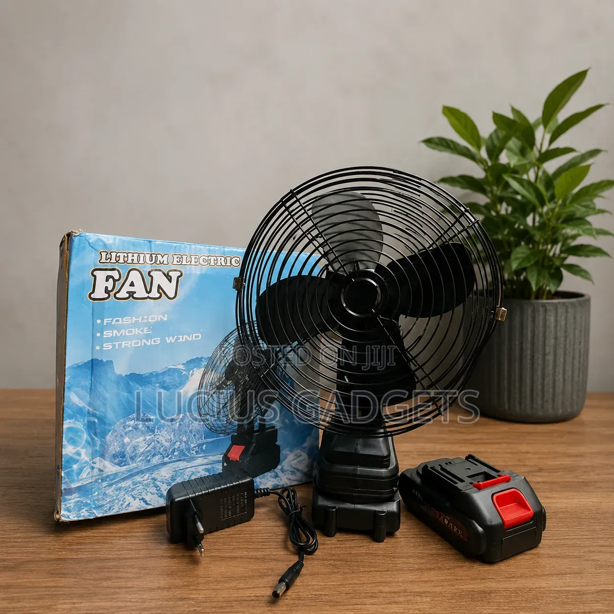 Lithium Battery Rechargeable Fans