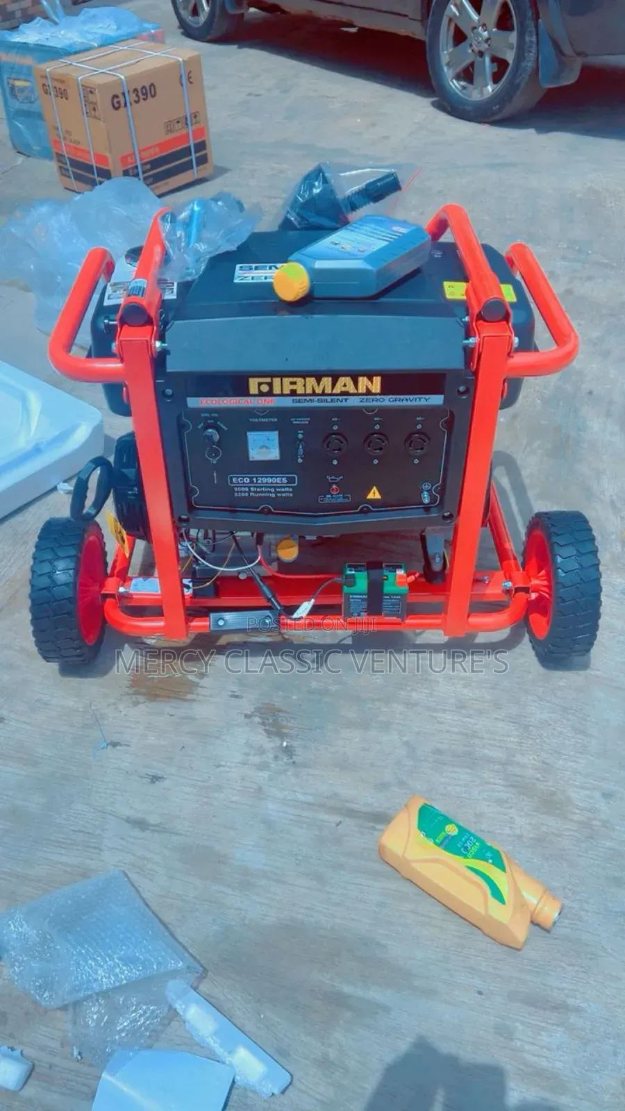 Original Firman Eco12990es 9kva Key Start Generator 100% Copper Coil