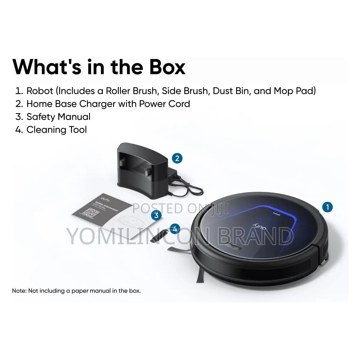 Eufy G50 Black Hybrid Robot Vacuum*