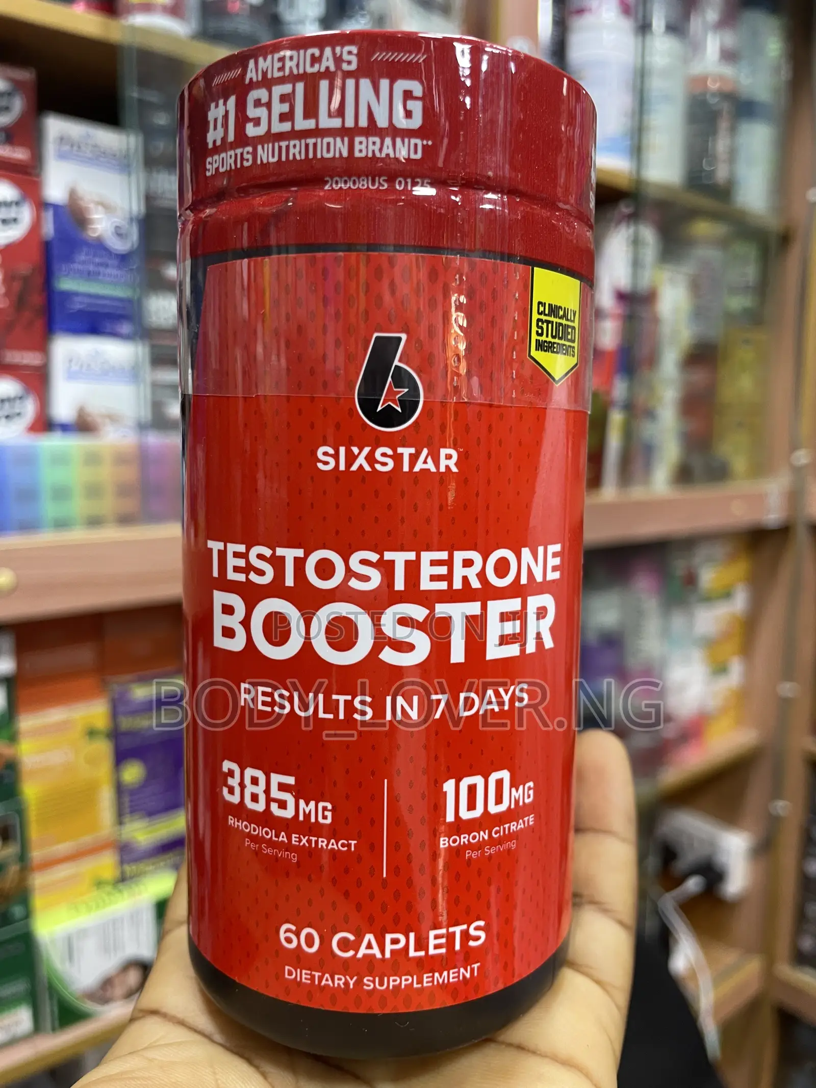 Six Star Testosterone Booster 100mg