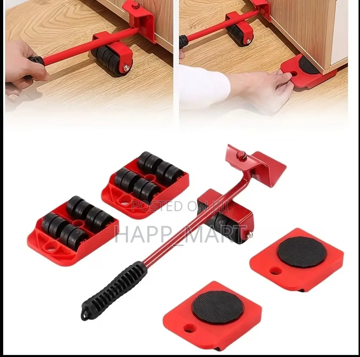 5-piece Heavy Duty Furniture Moving Tool Set