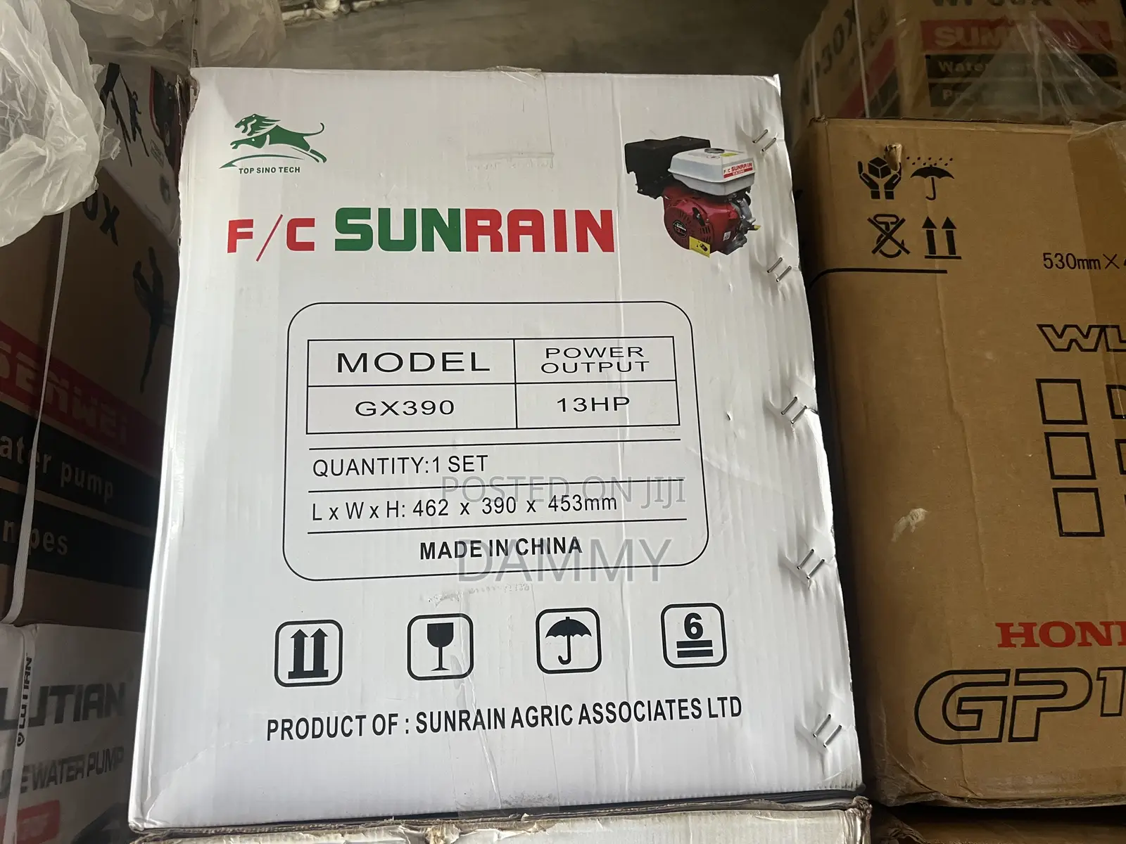 Sunrain Gx390 Gasoline Engine