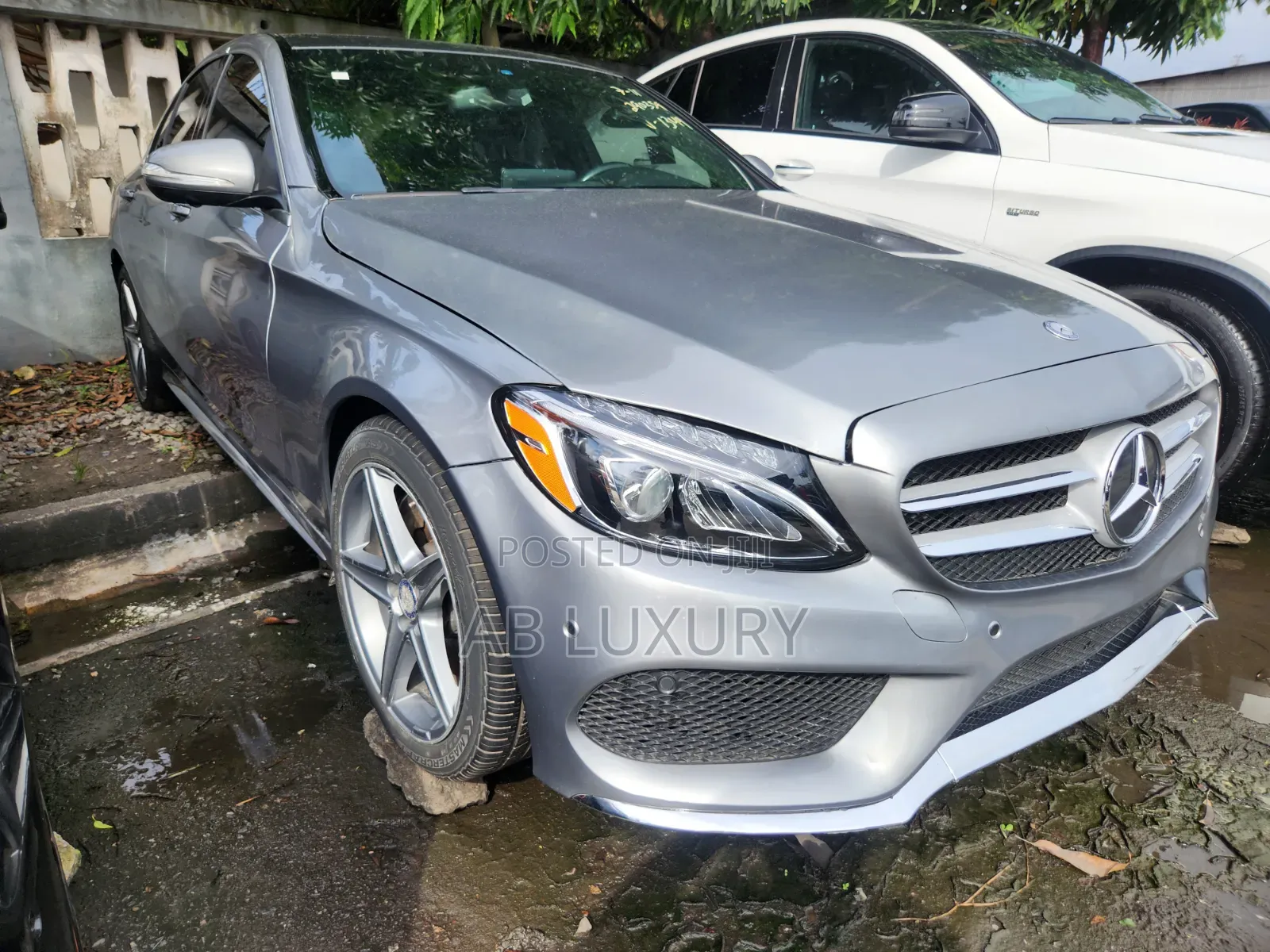 Mercedes-Benz C400 4Matic AWD Sedan (3.0L V6 7A) 2015 Gray