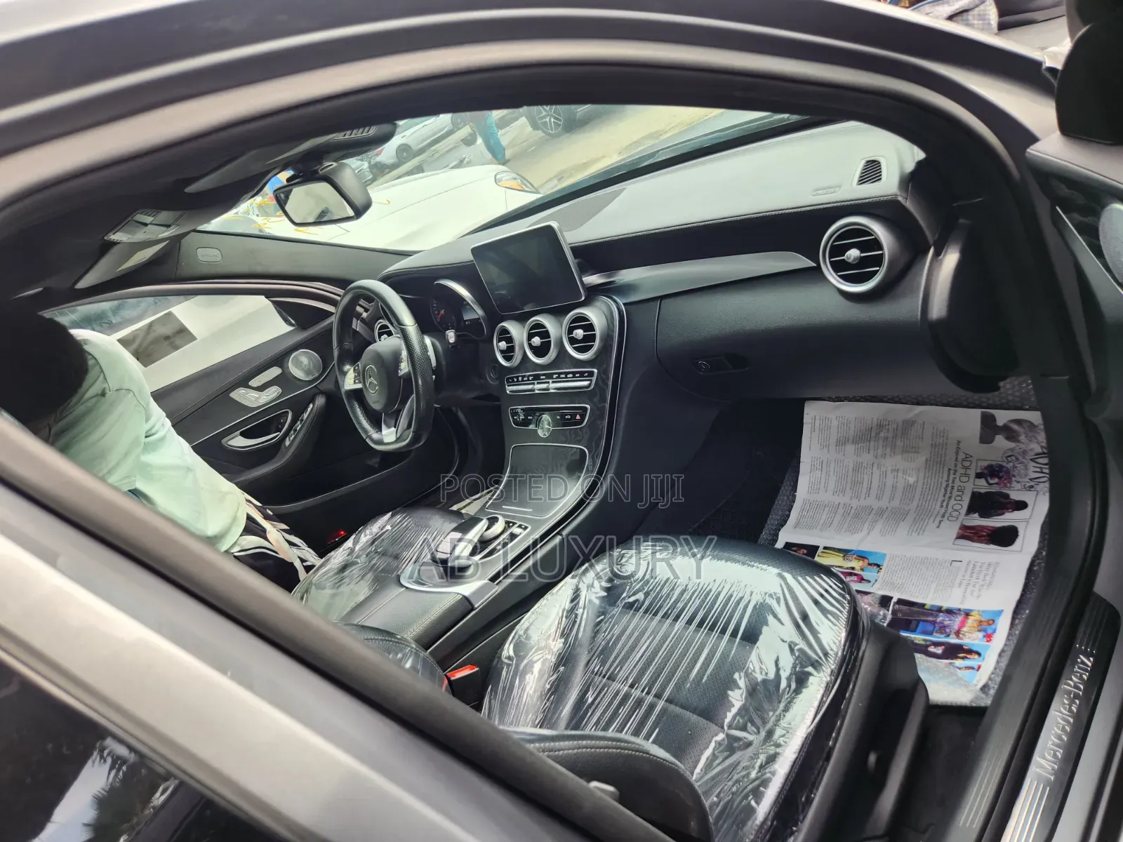 Mercedes-Benz C400 4Matic AWD Sedan (3.0L V6 7A) 2015 Gray
