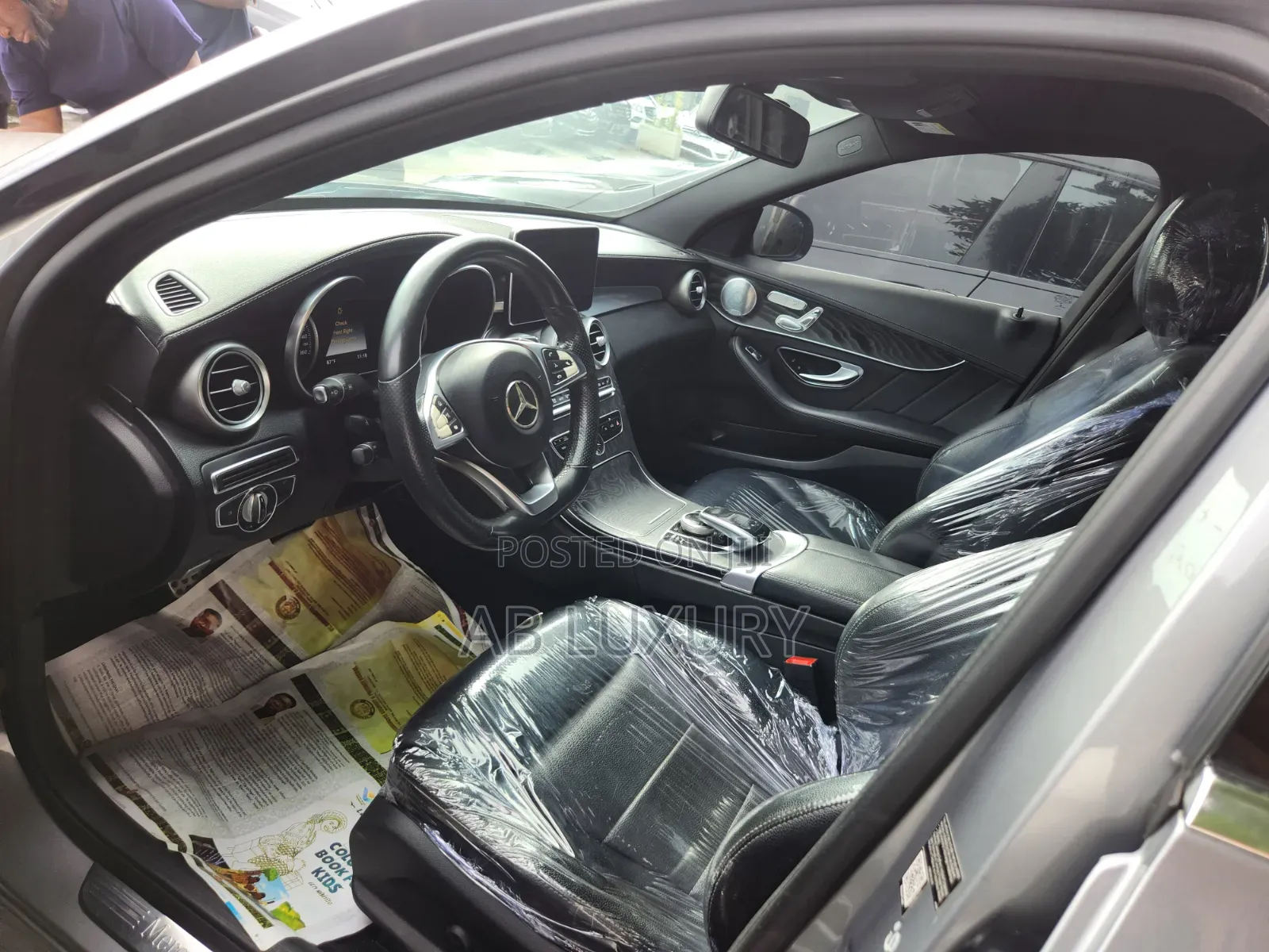 Mercedes-Benz C400 4Matic AWD Sedan (3.0L V6 7A) 2015 Gray