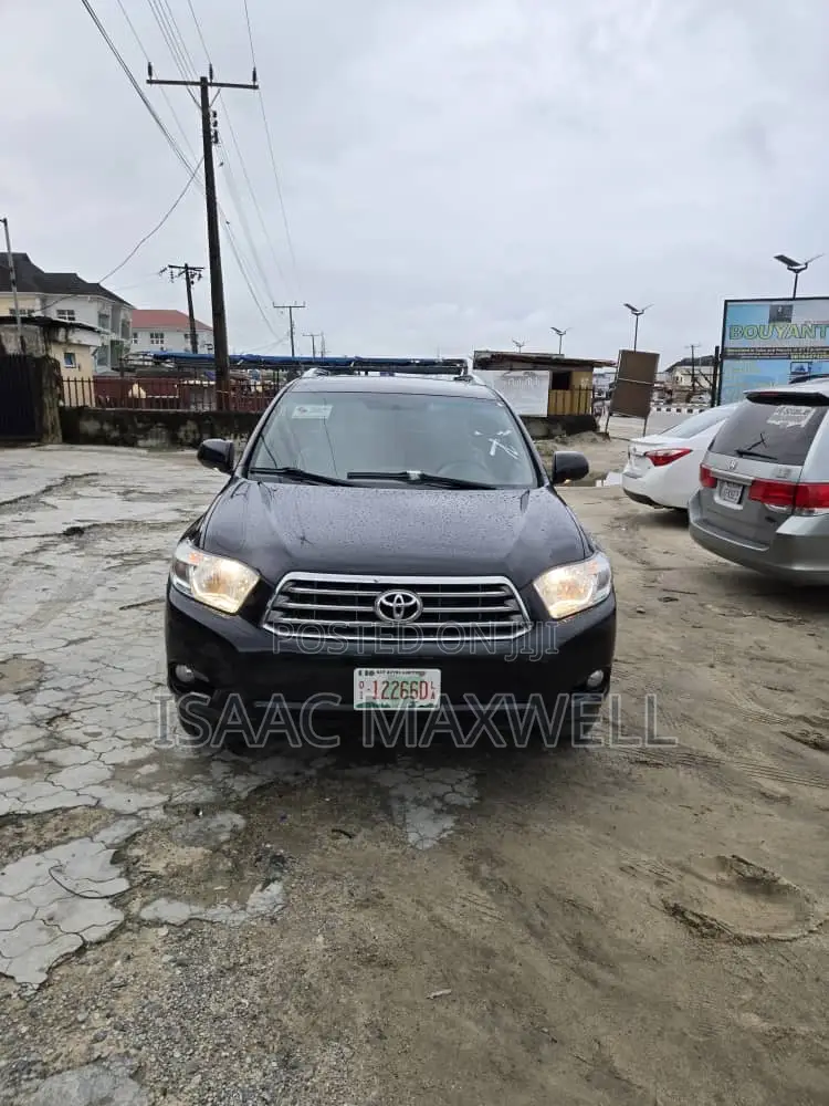 Toyota Highlander Limited 2008 Black