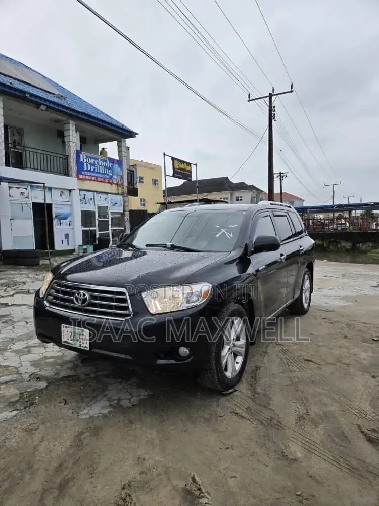 Toyota Highlander Limited 2008 Black