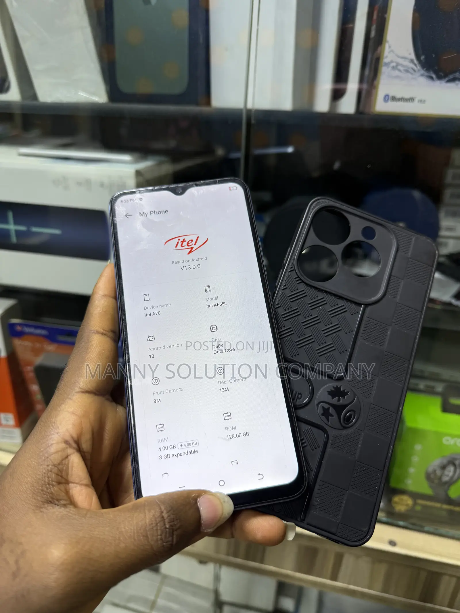 Itel A70 128 GB Blue