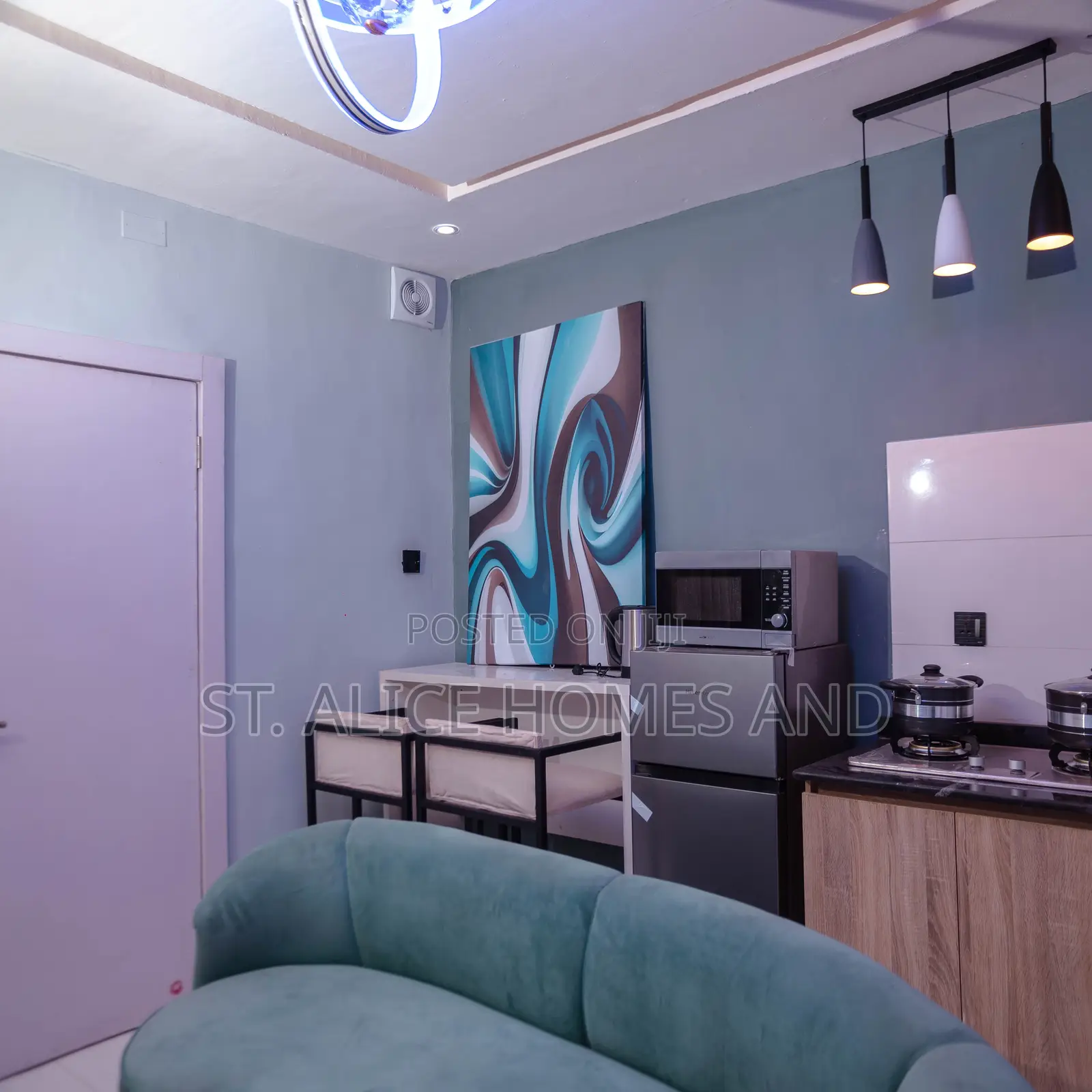 1 Bedroom Flat, Fully Serviced B2, Itire Surulere, Lagos