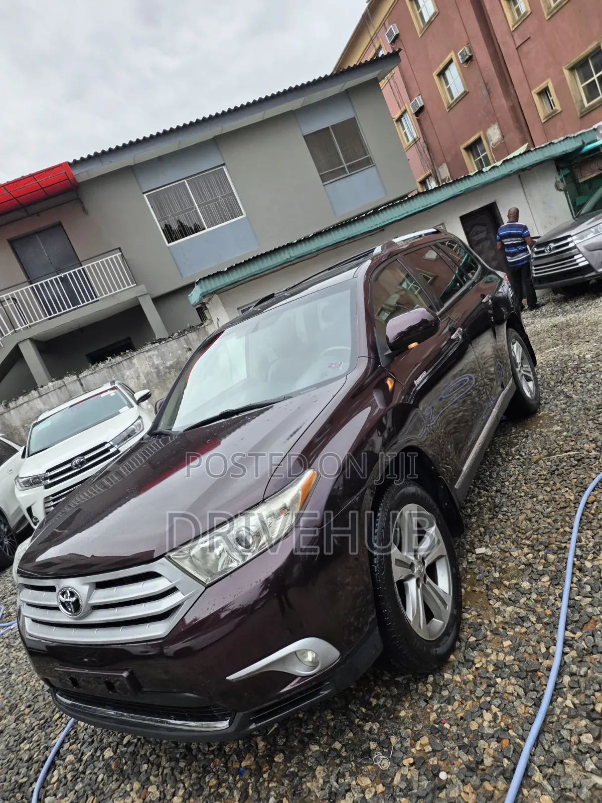 Toyota Highlander Limited 2011 Burgundy