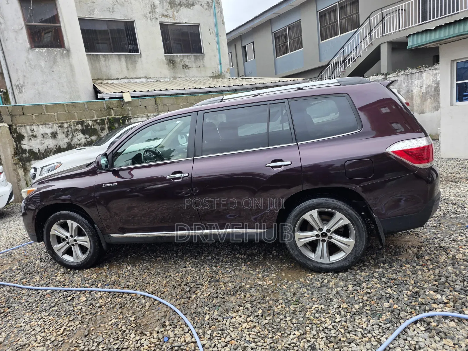 Toyota Highlander Limited 2011 Burgundy